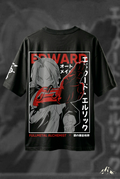 FULLMETAL ALCHEMIST EDWARD Biowash Drop-shoulder Oversized T-shirt 240GSM