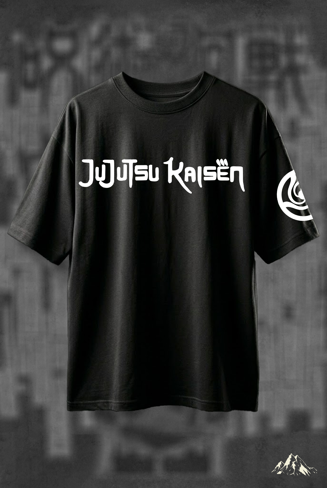 JUJUTSU KAISEN YUTA OKKOTSU Biowash Drop-shoulder Oversized T-shirt 240GSM