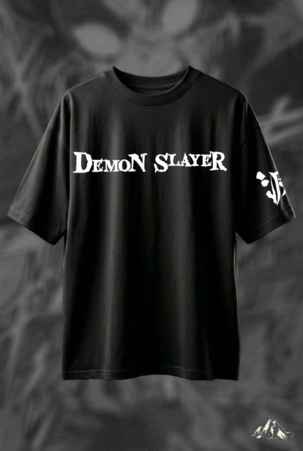 DEMON SLAYER TRIO Biowash Drop-shoulder Oversized T-shirt 240GSM